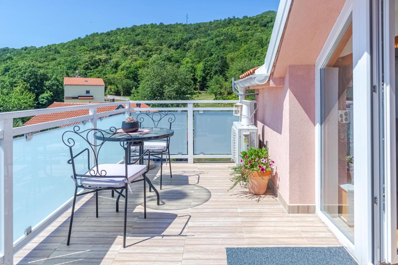 Comfortable apartment near Opatija Matulji Buitenkant foto